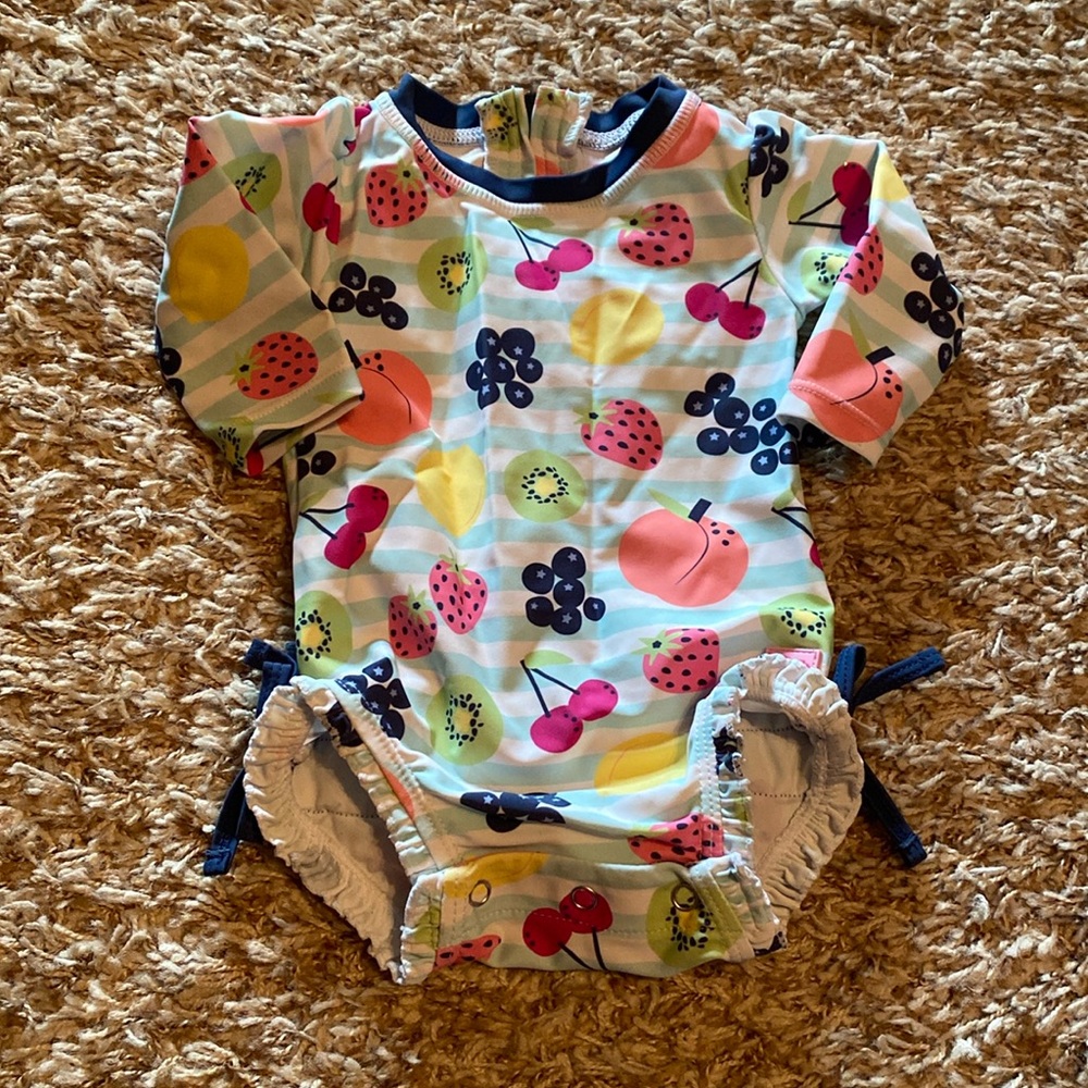 RUFFLE BUTTS SWIMSUIT FOR BABY